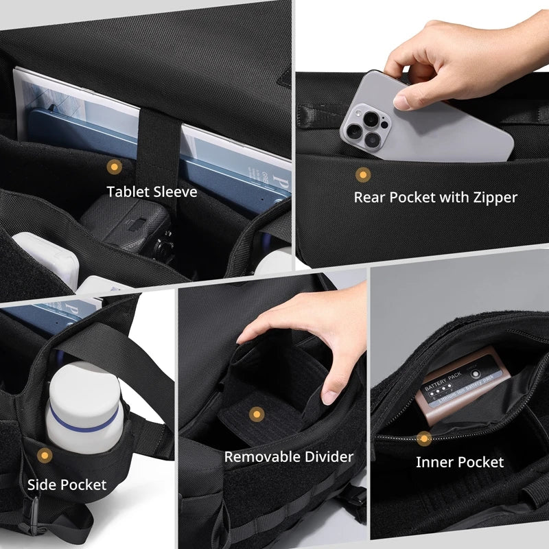Ulanzi BC08 Sling Bag: Waterproof Photography Shoulder Bag - Visión Creativa