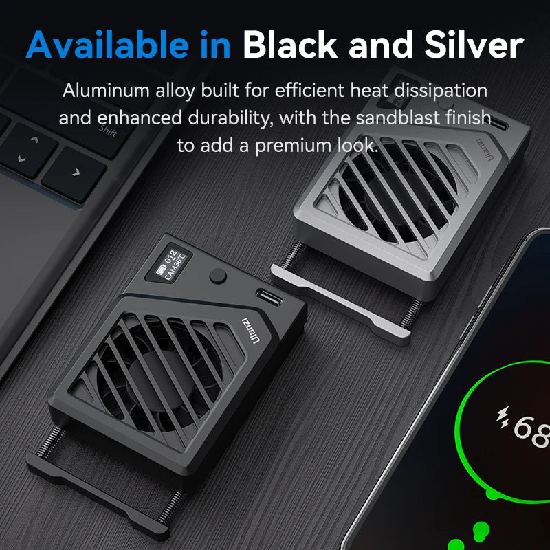 Ulanzi CA25 Camera Cooling System for Sony Canon Nikon FUJIFILM - Heat Sink Fan - Visión Creativa