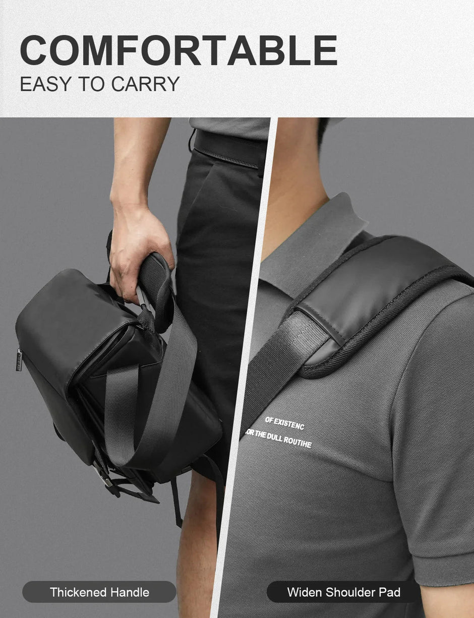 Compact Camera Shoulder Bag with Tripod Holder for DSLR Cameras - Visión Creativa