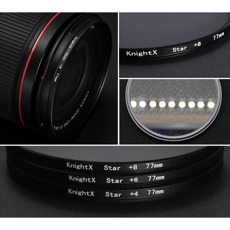 Star Filter Line: Enhance Your Photos with 52mm-77mm Camera Lens Filters - Visión Creativa