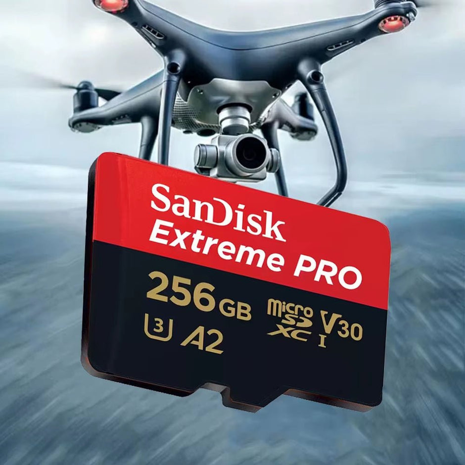 Extreme PRO Microsdxc UHS-I Card 64GB 128GB 256GB Memory Card A2 C10 U3 V30 4K UHD Video TF Card Read up to 200M/S - Visión Creativa