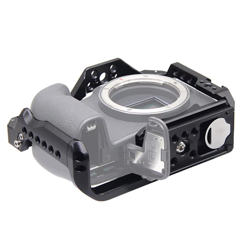For Canon EOS R8 Camera Cage Rig Kit Top Handle Grip Cold Shoe Mount ARRI 3/8