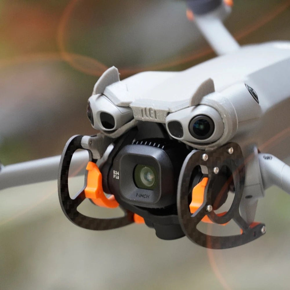 Mini 5 Pro Carbon Fiber Gimbal with Lens Protection Bar - Visión Creativa