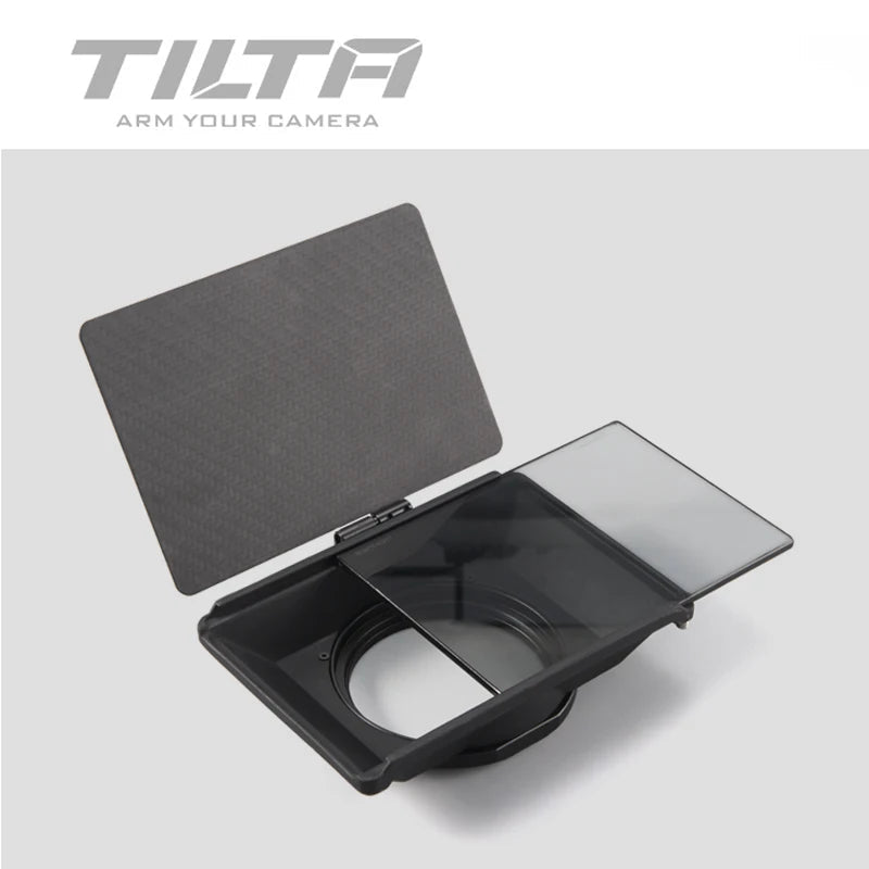 MB-T15 Mini Matte Box for DSLR Mirrorless Cameras Mattebox Lens Ring 55Mm 58Mm 77Mm 67Mm 52Mm for BMPCC 4K 6K A7 GH5 5D4 - Visión Creativa
