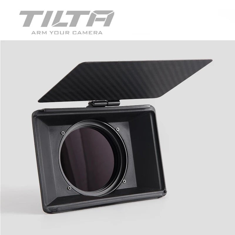 MB-T15 Mini Matte Box for DSLR Mirrorless Cameras Mattebox Lens Ring 55Mm 58Mm 77Mm 67Mm 52Mm for BMPCC 4K 6K A7 GH5 5D4 - Visión Creativa