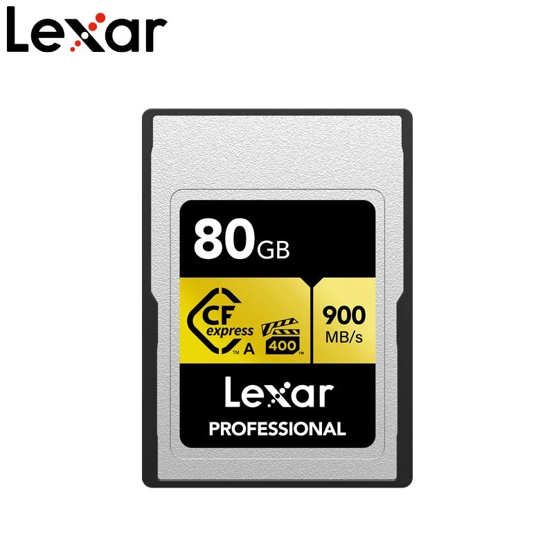 Professional Cfexpress Type A Card GOLD Series - 80/160/320GB with Reader - Visión Creativa