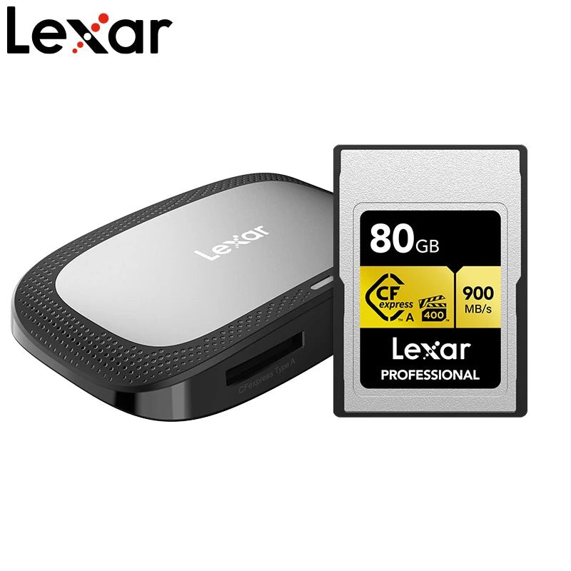 Professional Cfexpress Type A Card GOLD Series - 80/160/320GB with Reader - Visión Creativa