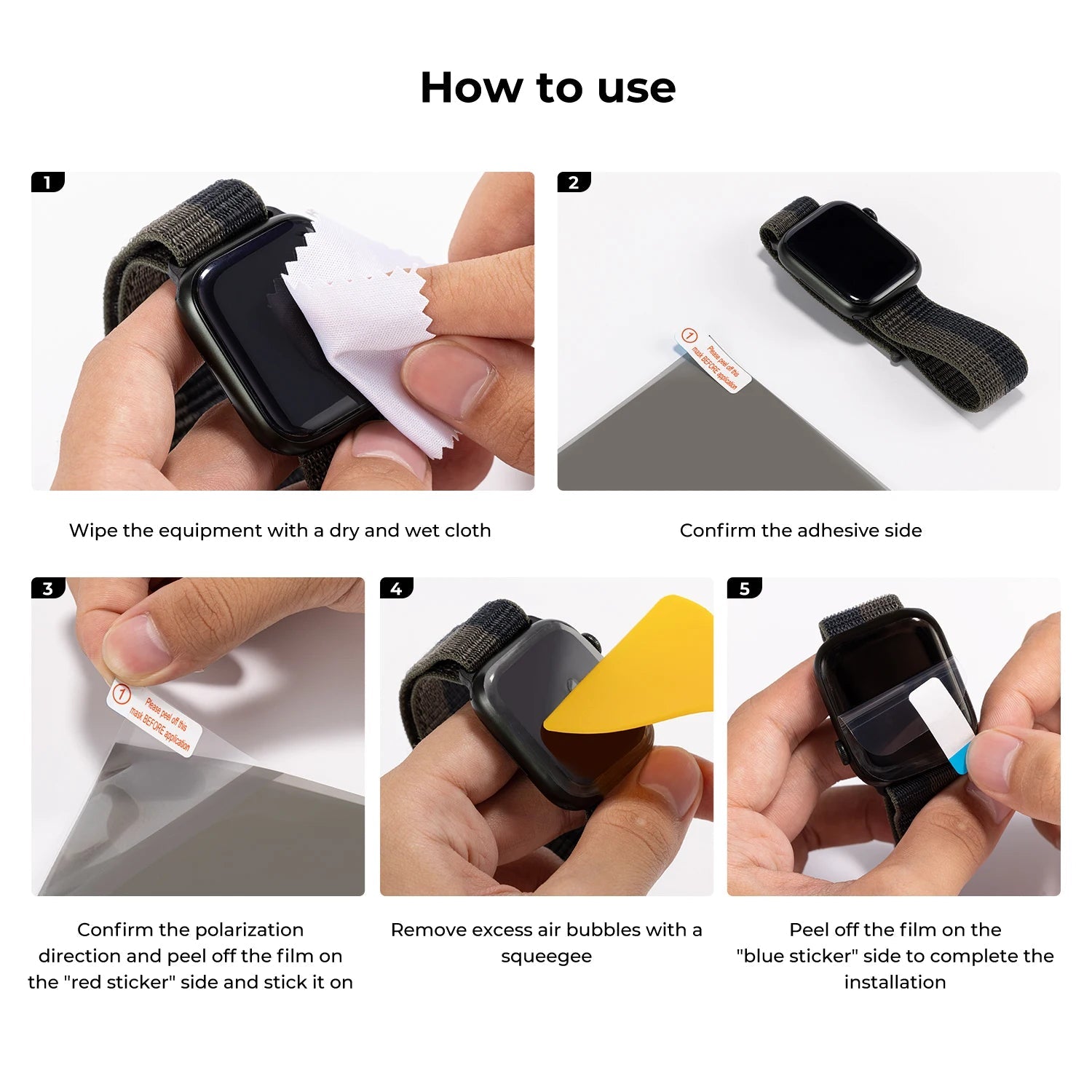 Professional Polarized Film 7.8*11.8 Inches High Contrast Linear Optical Film with Film Scraper Cloth Set for Screen - Visión Creativa
