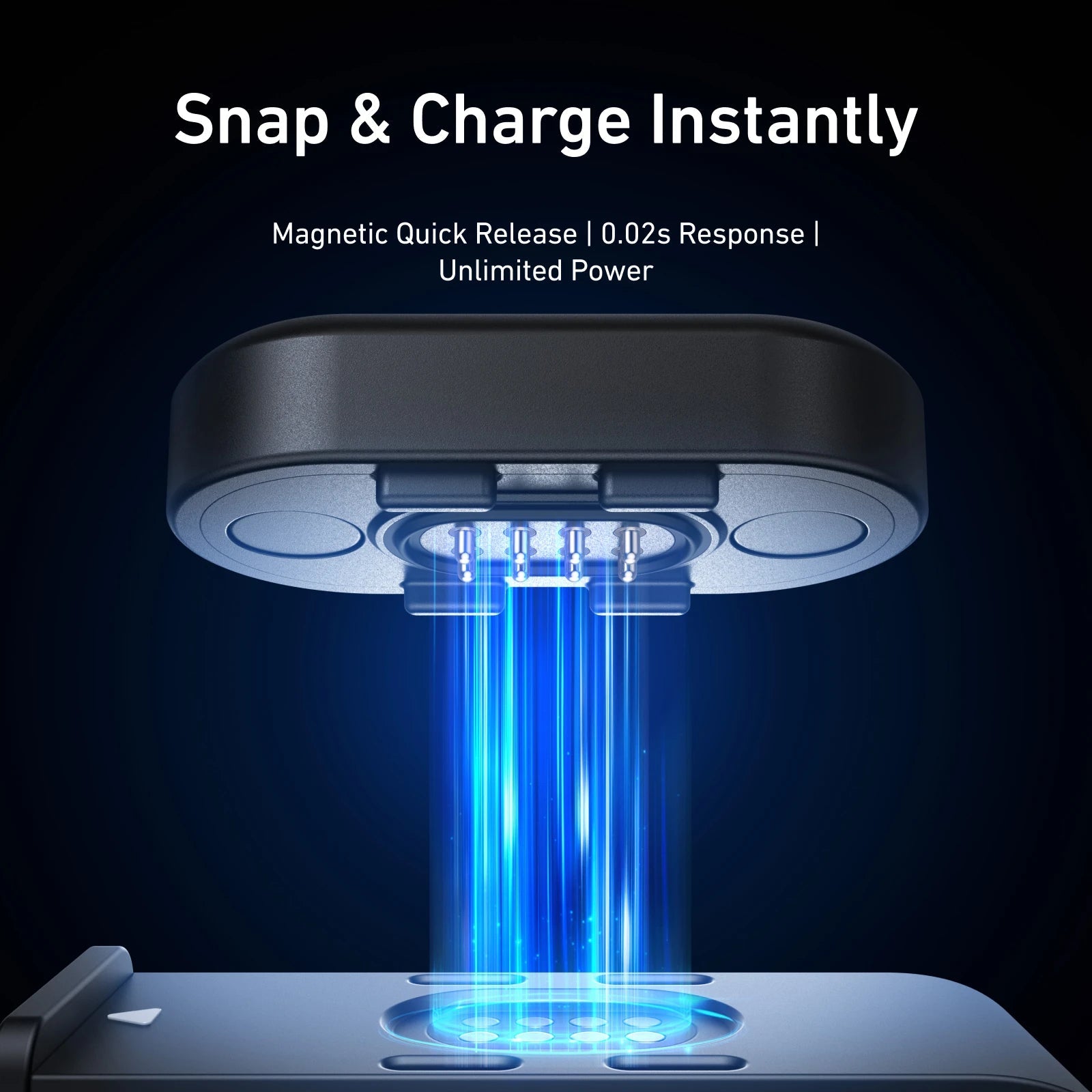 TELESIN Magnetic Waterproof Charging Cable Kit for Hero 9-13 - Visión Creativa