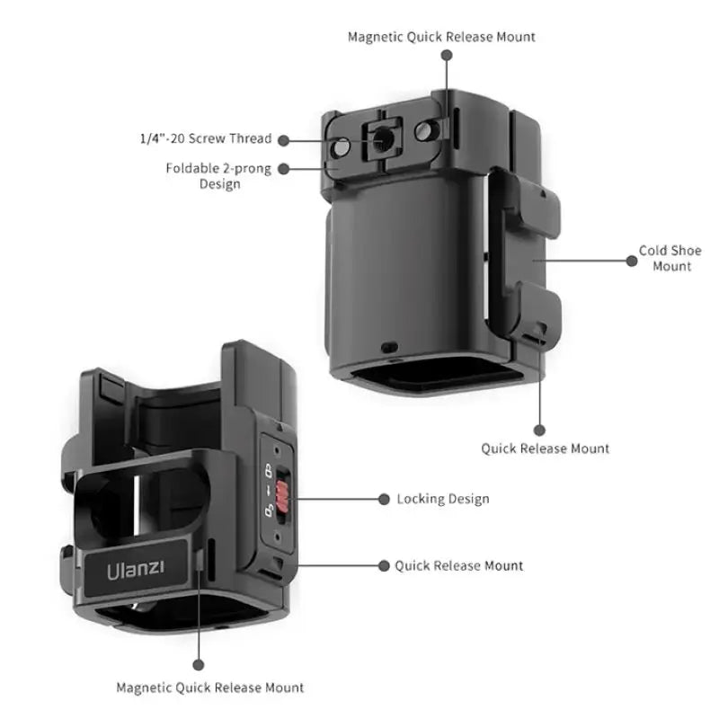Ulanzi PK-06 Adapter for Osmo Pocket 3 - Expand Your Options! - Visión Creativa