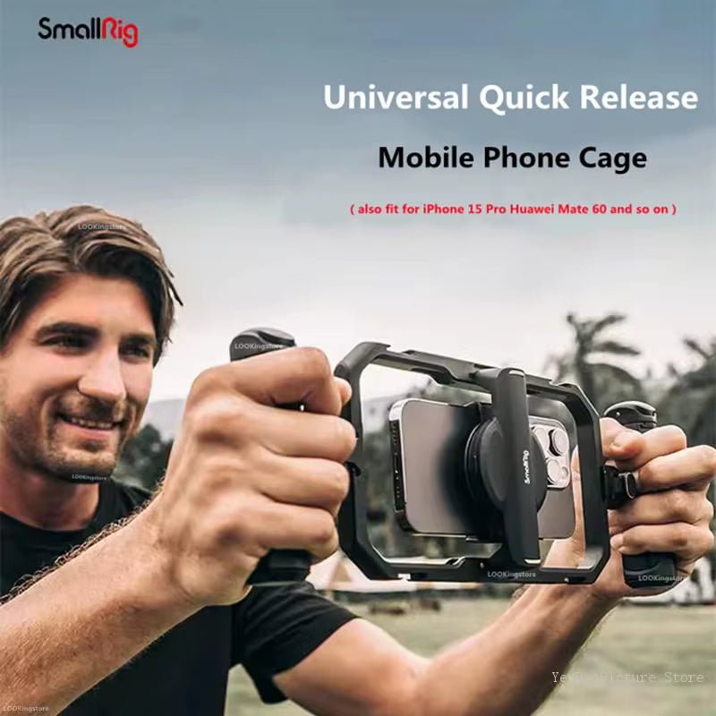 Universal Quick Release Mobile Phone Cage Quick Release Adaptor for Iphone 15 Pro Huawei Mate 60 Phone 4299 - Visión Creativa