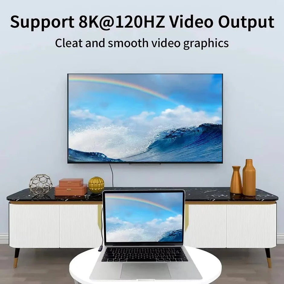 Thunderbolt3 Type C Female-Female Coupler Adapter - Super Fast 40Gbps Data Transfer - Visión Creativa