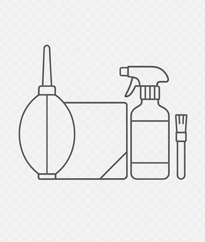 Cleaning and maintenance kits for cameras and lenses. Keep your gear dust-free, protected, and ready for every shoot.