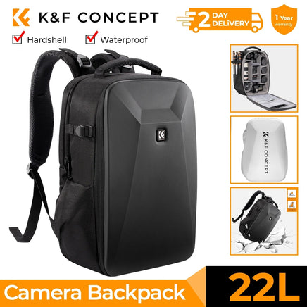 22L Camera Bag Large Capacity Travel Photography Backpack Waterproof Men'S Backpack Bag DSLR/SLR Camera Rain Cover - Visión Creativa