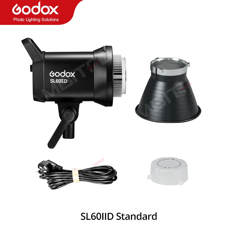 Sl60Iibi SL60IID COB LED Video Light 2.4G Wireless/Bluetooth Control Continuous Light Bowens Mount for Video Recording