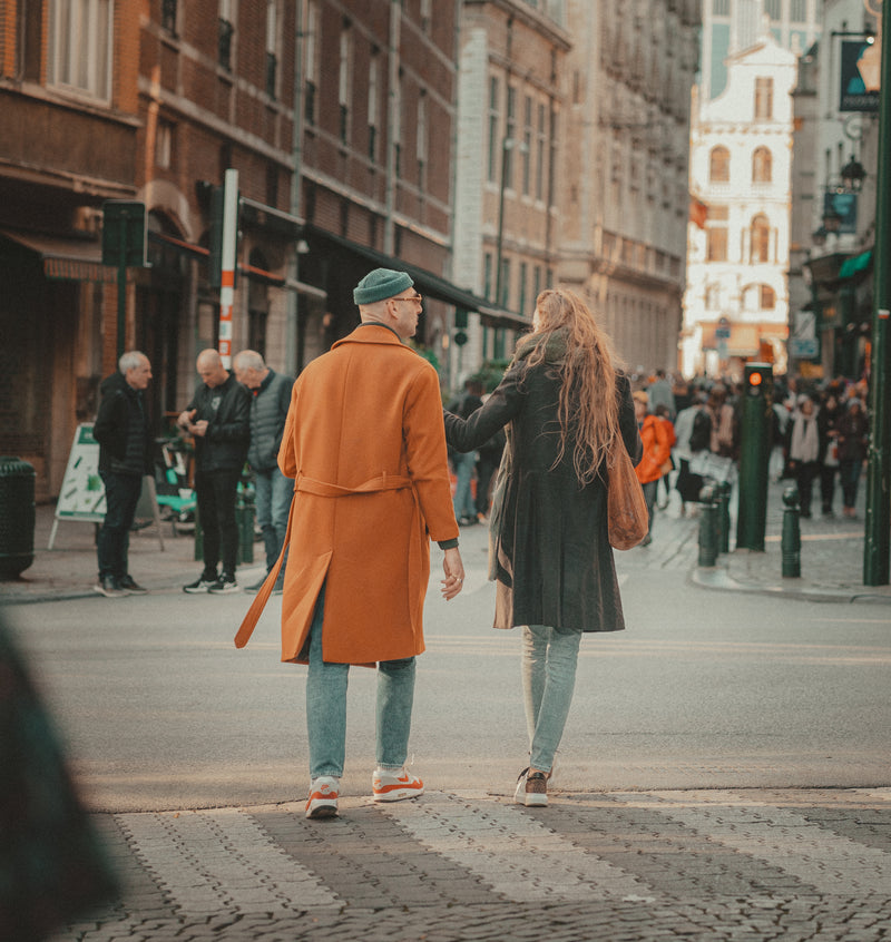 Amor caminando por Bruselas