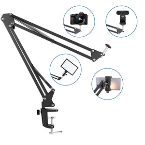Soporte Cenital de Sobremesa con Brazo Articulado – Montura Overhead 1/4" para Cámara Réflex y Mirrorless – vista 2