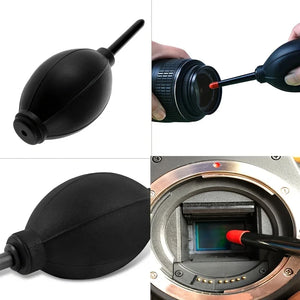 Kit de Limpieza para Cámara Réflex y Mirrorless – Perilla de Aire, Microfibra y Accesorios para Objetivo y Pantalla – vista 2