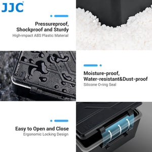 Estuche Organizador JJC para Tarjetas SD, microSD, CFexpress Type-A/B y Baterías – Compatible Canon, Nikon, Sony, Fujifilm – vista 4