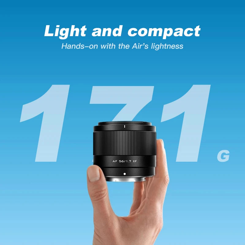AF 56Mm F1.7 Fuji X Mount Nikon Z Mount Lens APS-C Lens Lightweight Large Aperture for X-T5 X-T4 X-T30 II X-S10 X-T200