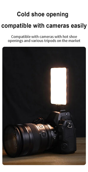 Mini Panel LED de Relleno con Clip – Luz Portátil para Móvil, Portátil y Trípode (Vlog y Videollamadas) – vista 2