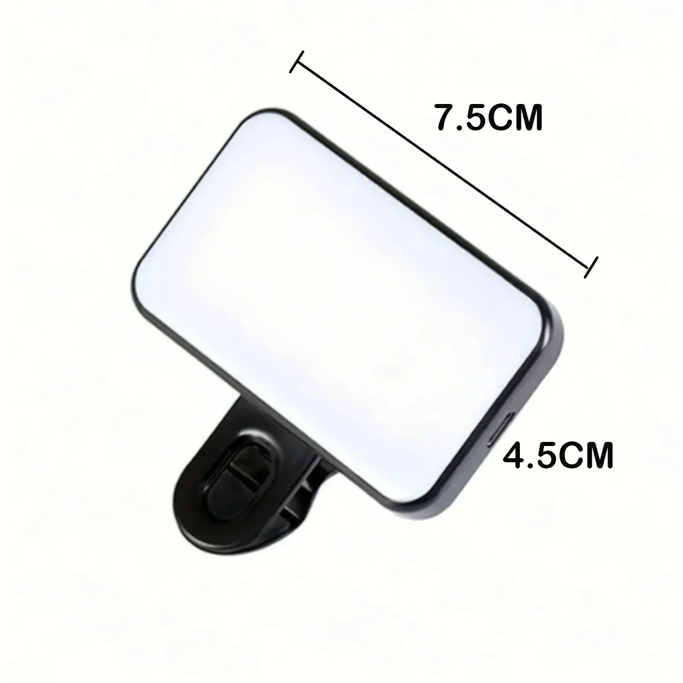 Mini Rechargeable Selfie Fill Light - 3 Color Modes