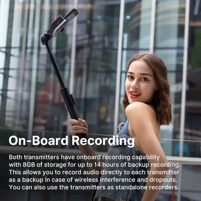 Ulanzi U-Mic: Wireless Stereo Lavalier Mic for Interviews, Vlogs & Gaming microphones
