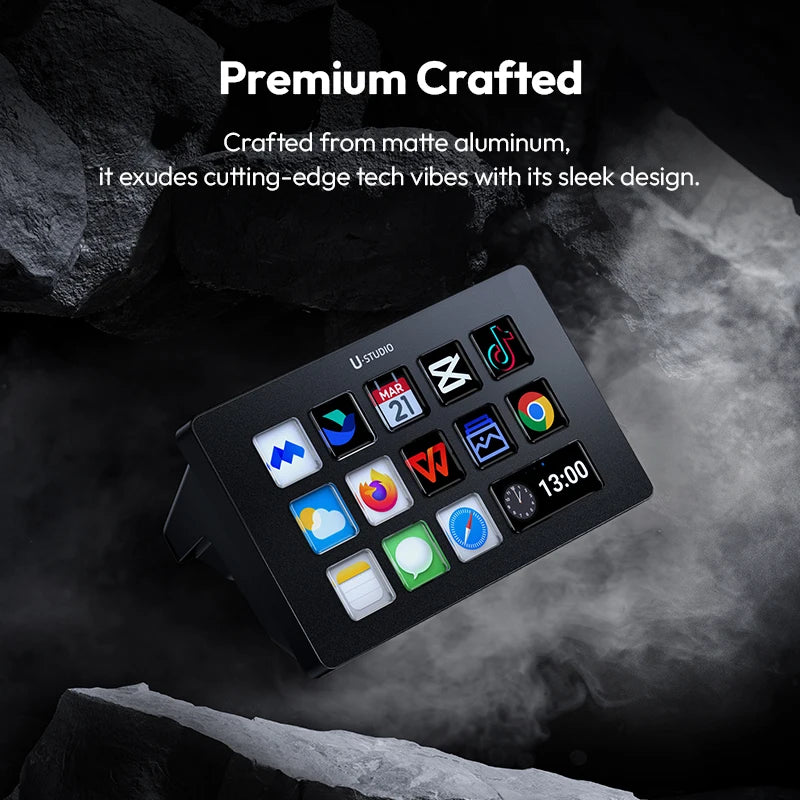 Ulanzi D200 Stream Deck: Ultimate Gaming/Office/Livestream Console - Visión Creativa