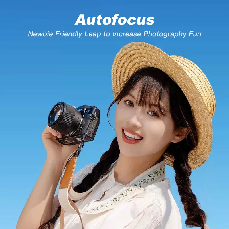 AF 56Mm F1.7 Fuji X Mount Nikon Z Mount Lens APS-C Lens Lightweight Large Aperture for X-T5 X-T4 X-T30 II X-S10 X-T200