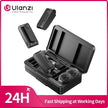 Ulanzi A100 Wireless Lavalier Microphone for iPhone & Camera Recording with Real-Time Monitoring - Visión Creativa 