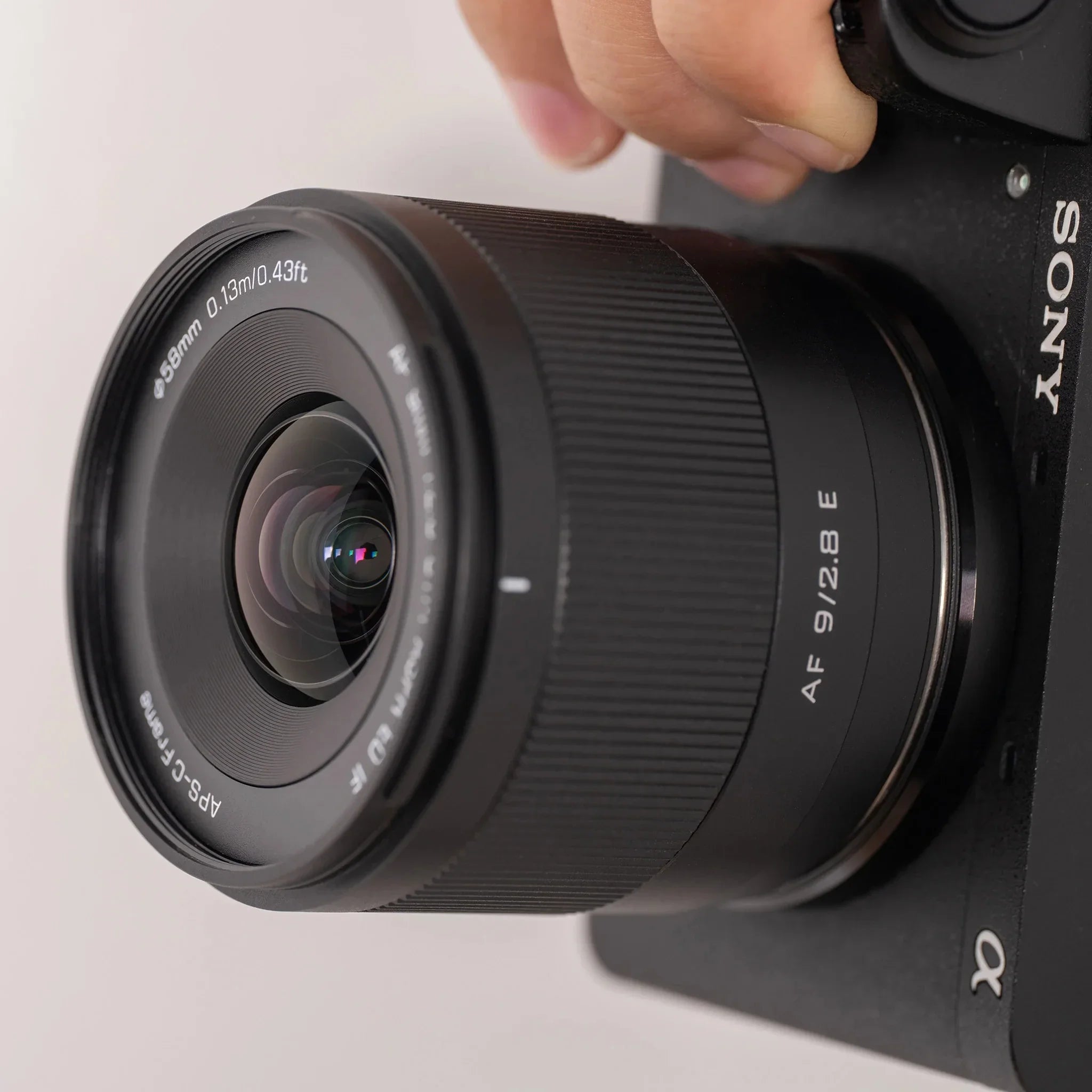 AF 9Mm F2.8 APS - C Auto Focus Camera Lens Wide Angle Prime Lens for Nikon Z50 Sony A7M2 - Visión Creativa