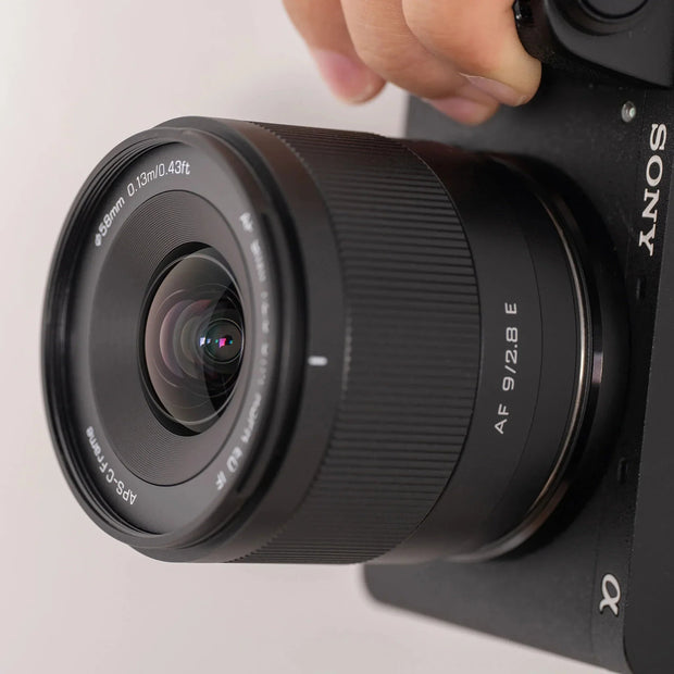 AF 9Mm F2.8 APS - C Auto Focus Camera Lens Wide Angle Prime Lens for Nikon Z50 Sony A7M2 - Visión Creativa