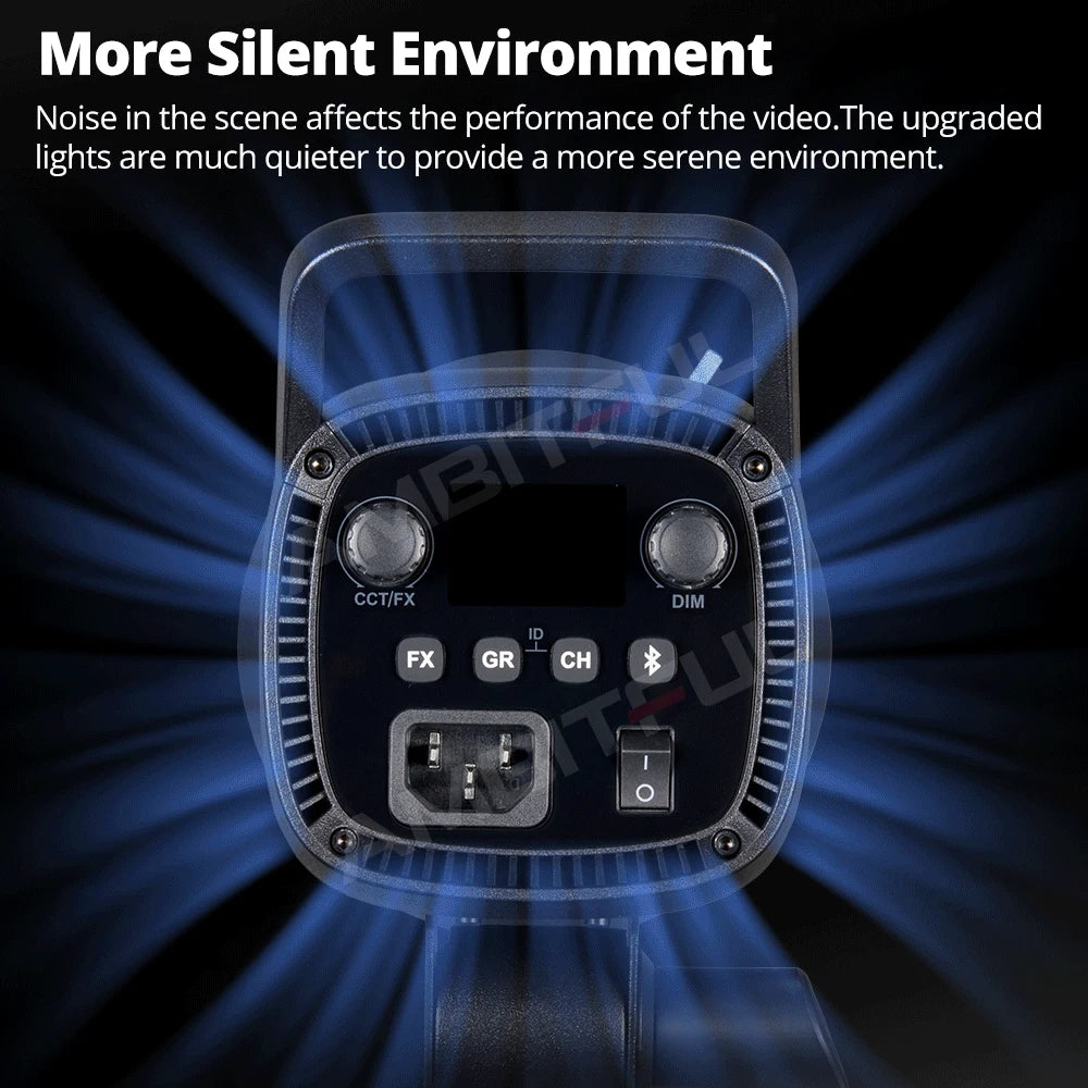 Sl60Iibi SL60IID COB LED Video Light 2.4G Wireless/Bluetooth Control Continuous Light Bowens Mount for Video Recording