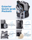 BAGSMART 2-In-1 Anti-Theft Camera Backpack for Sony Canon Nikon - Visión Creativa