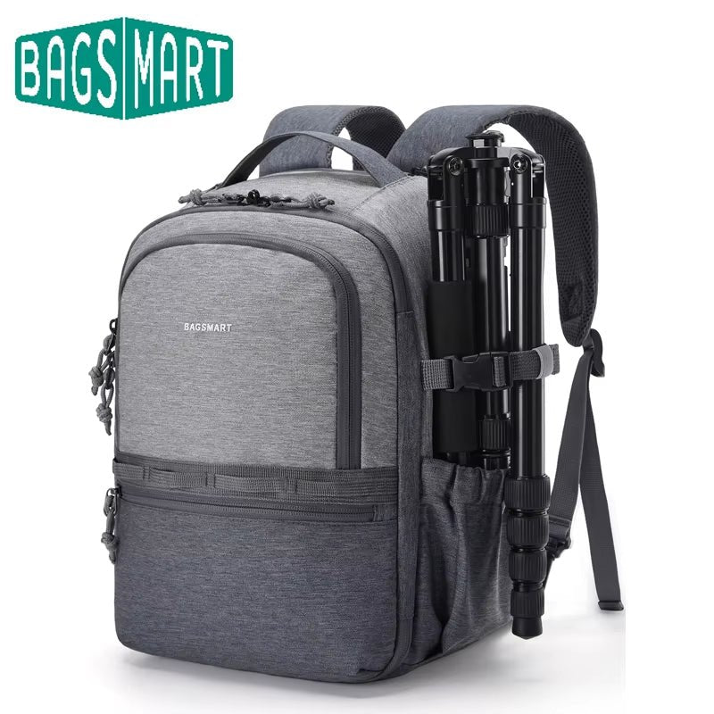 BAGSMART 2-In-1 Anti-Theft Camera Backpack for Sony Canon Nikon - Visión Creativa