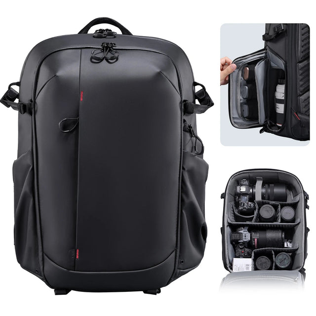 Ulanzi BP09 Camera Backpack - 22L Waterproof Travel Bag with Tripod Holder - Visión Creativa