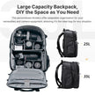 BP10 35L Hardshell Camera Backpack - Splash-Proof Photography Bag - Visión Creativa