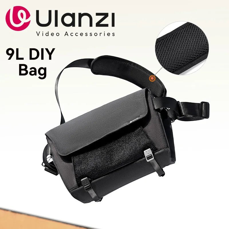 BP11 Camera Sling Bag Concept Shoulder 9L for Digital Canon/Nikon/Sony/Dji Drone Lightweight Travel DIY Photography Bags - Visión Creativa
