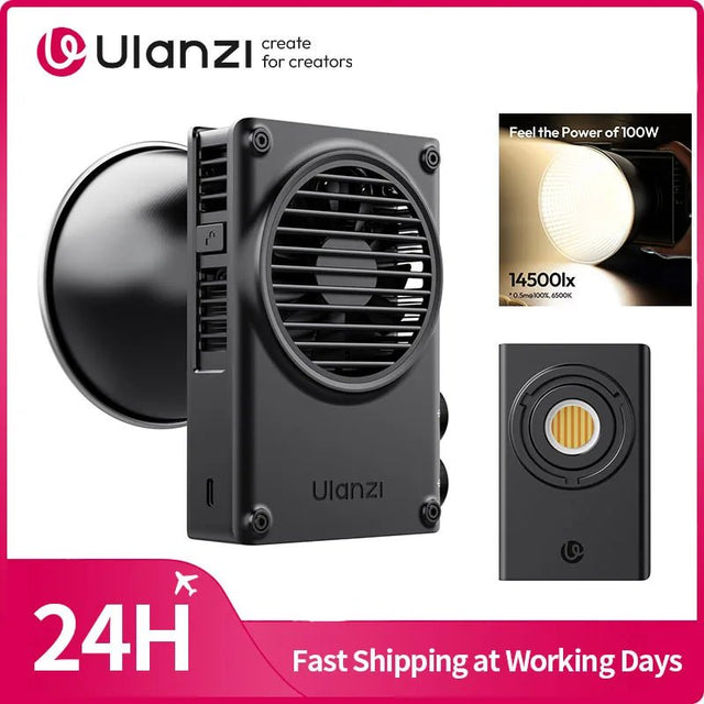 Ulanzi C01 100W Portable Fill Light - Powerful Illumination lights