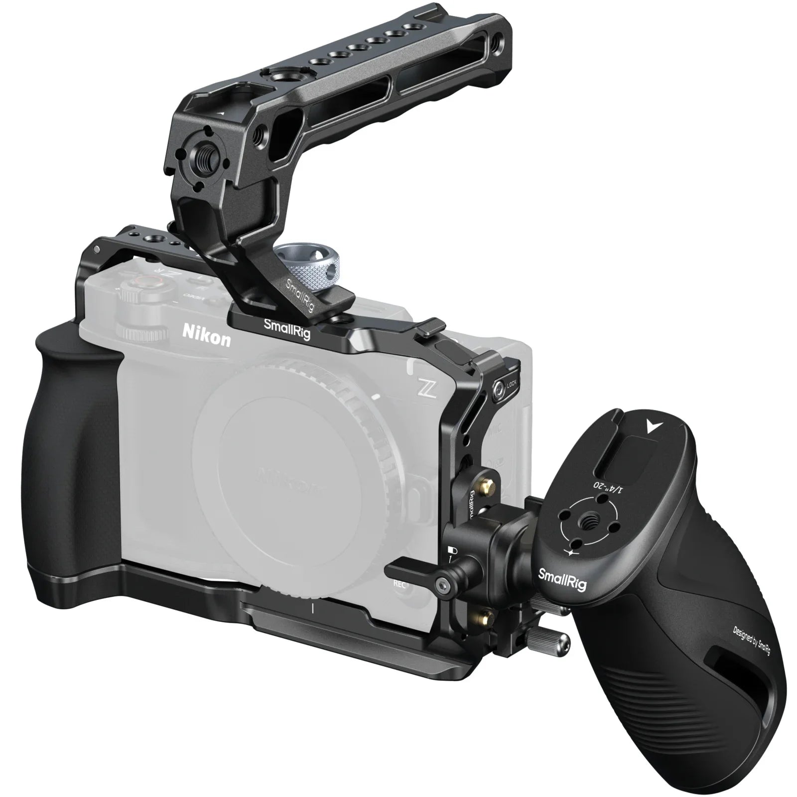 Cage Kit for Nikon ZR Advance Cage Kit with Top and Side Handles Professional Handheld Camera Accessory for Photography - Visión Creativa