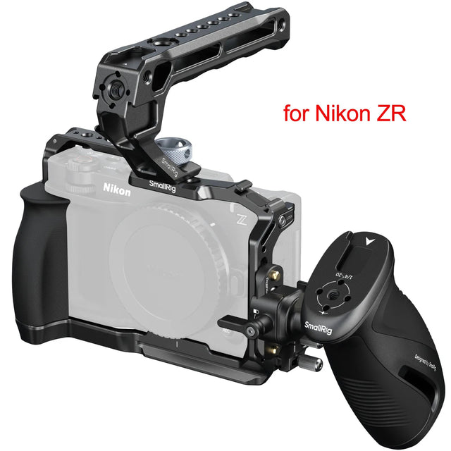 Cage Kit for Nikon ZR Advance Cage Kit with Top and Side Handles Professional Handheld Camera Accessory for Photography - Visión Creativa