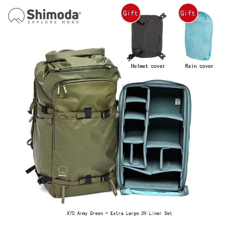 Camera Kit Shoulder Camera Kit Professional Outdoor Micro SLR Ten Wooden Tower Wing Actionx30 X50 X70 - Visión Creativa