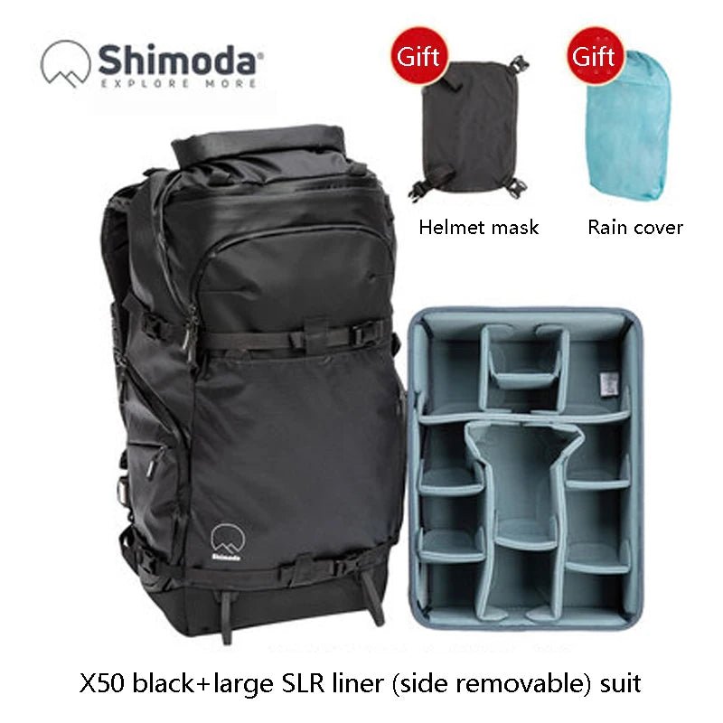 Camera Kit Shoulder Camera Kit Professional Outdoor Micro SLR Ten Wooden Tower Wing Actionx30 X50 X70 - Visión Creativa