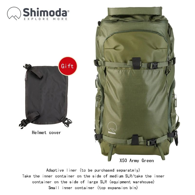 Camera Kit Shoulder Camera Kit Professional Outdoor Micro SLR Ten Wooden Tower Wing Actionx30 X50 X70 - Visión Creativa