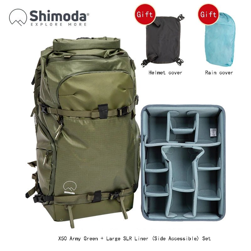 Camera Kit Shoulder Camera Kit Professional Outdoor Micro SLR Ten Wooden Tower Wing Actionx30 X50 X70 - Visión Creativa