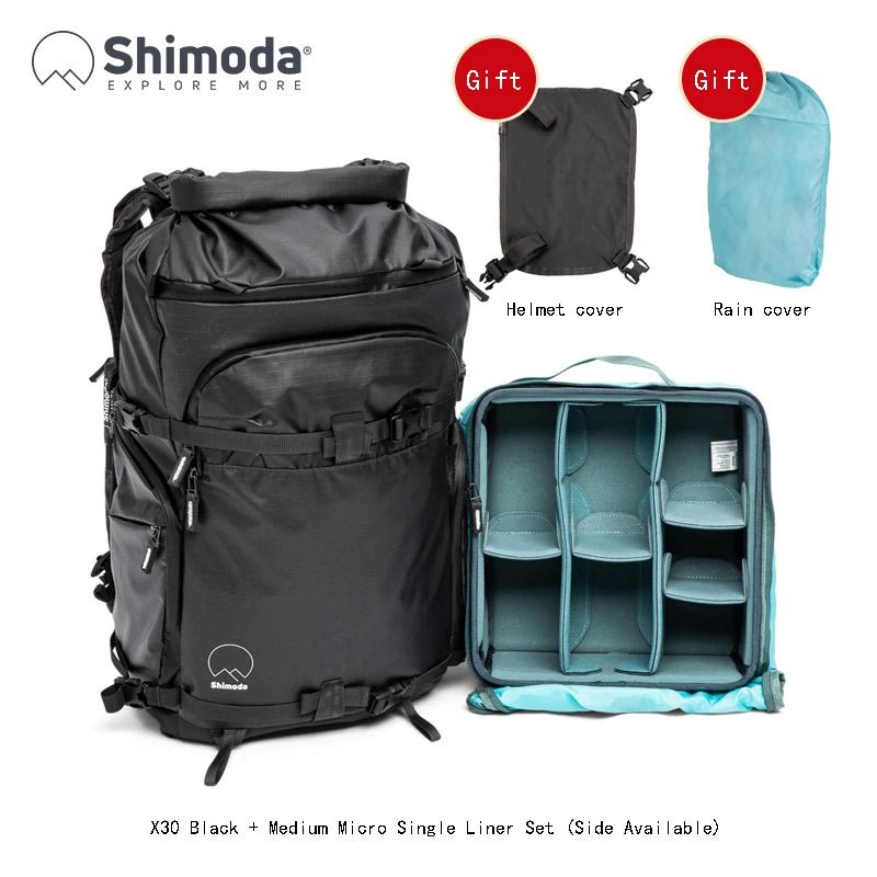 Camera Kit Shoulder Camera Kit Professional Outdoor Micro SLR Ten Wooden Tower Wing Actionx30 X50 X70 - Visión Creativa