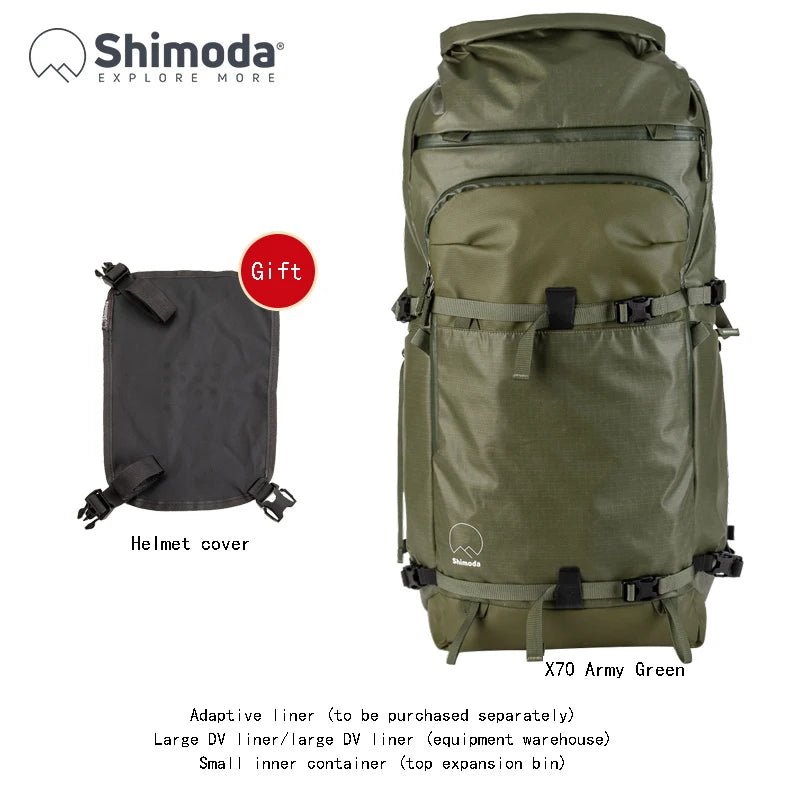 Camera Kit Shoulder Camera Kit Professional Outdoor Micro SLR Ten Wooden Tower Wing Actionx30 X50 X70 - Visión Creativa
