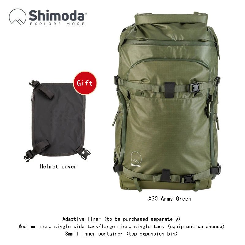 Camera Kit Shoulder Camera Kit Professional Outdoor Micro SLR Ten Wooden Tower Wing Actionx30 X50 X70 - Visión Creativa