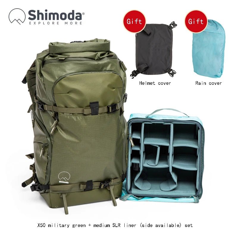 Camera Kit Shoulder Camera Kit Professional Outdoor Micro SLR Ten Wooden Tower Wing Actionx30 X50 X70 - Visión Creativa
