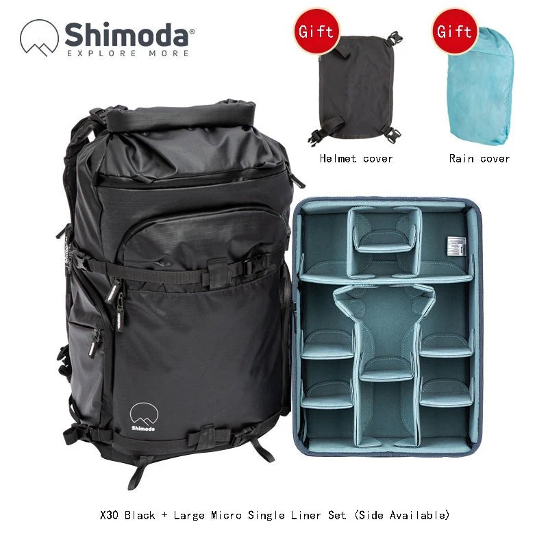 Camera Kit Shoulder Camera Kit Professional Outdoor Micro SLR Ten Wooden Tower Wing Actionx30 X50 X70 - Visión Creativa